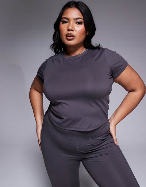 4505 Curve Icon soft touch studio baby t-shirt in granite grey - view 1