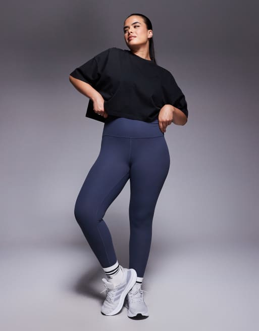 4505 Curve - Icon - Vasket sort cropped T-shirt i kraftigt, hurtigttørrende bomuld, 2 af 4