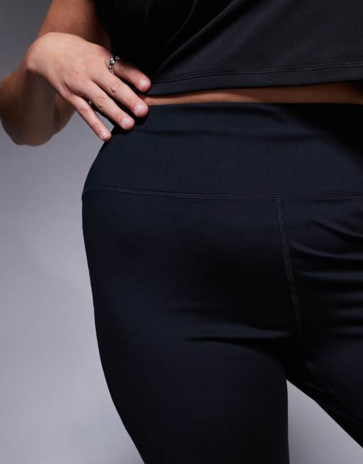 4505 – Curve Icon – Weiche Yoga-Leggings in Schwarz mit hohem Bund, 5 von 5
