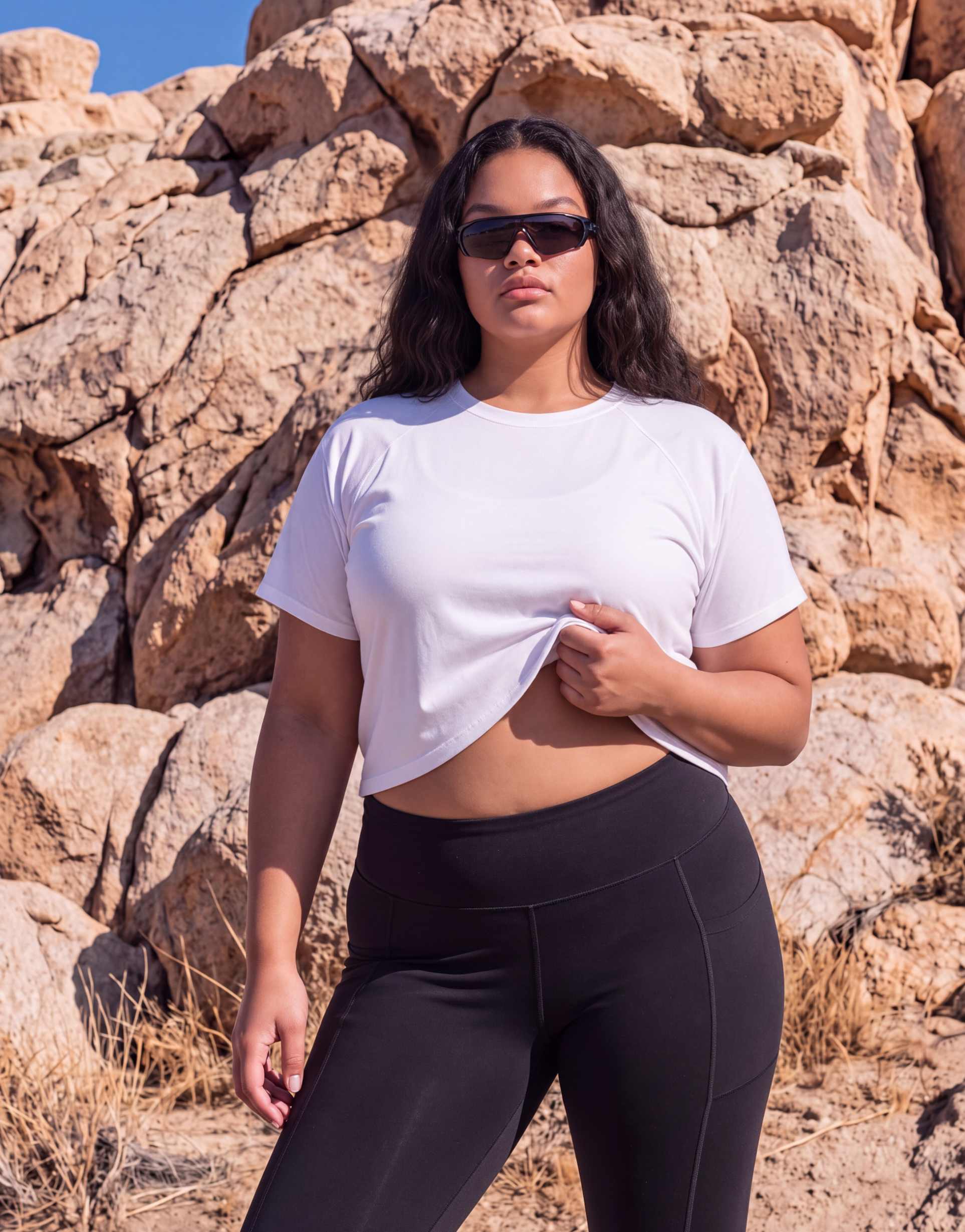 4505 curve nylon performance mesh quick dry running t-shirt in white