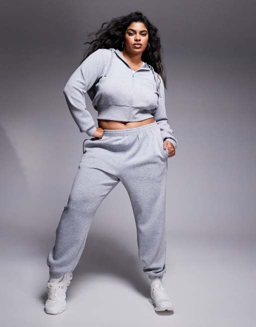 4505 Curve performance training sweatpants in heather gray 