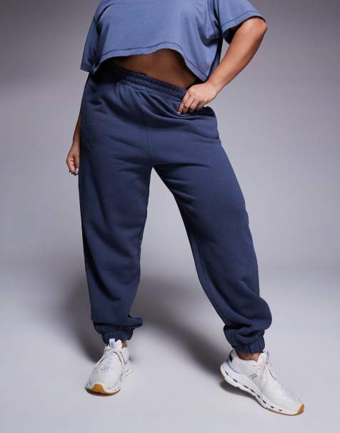 4505 Curve quick dry heavyweight training joggers in washed navy - view 1