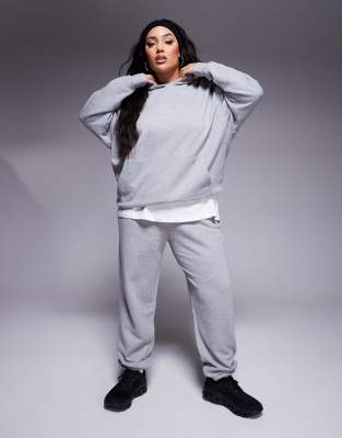 4505 Curve quick dry heavyweight training sweatpants in heather gray - view 1