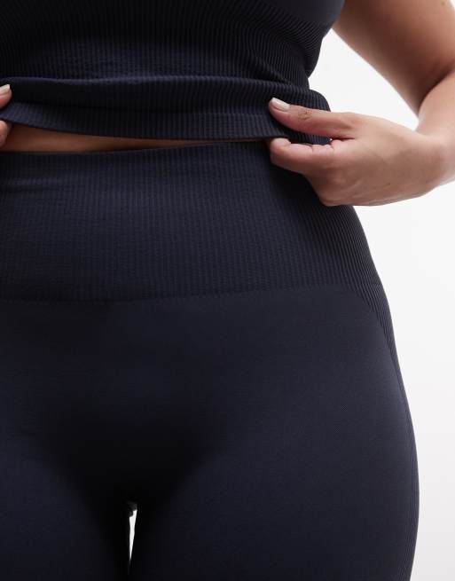 4505 Curve sculpting seamless high waist gym legging in indigo, 5 of 5