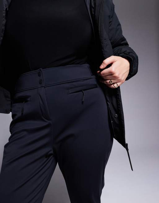 4505 Curve - Ski - Pantaloni da sci skinny neri in soft shell idrorepellente , 5 di 5