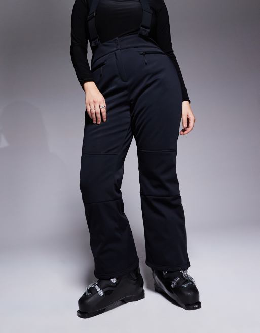 4505 Curve Ski soft shell water repellent kick flare ski trousers in black , 5 of 5