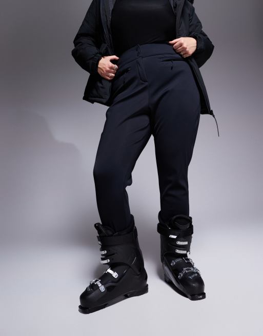4505 Curve Ski soft shell water repellent skinny ski pants in black