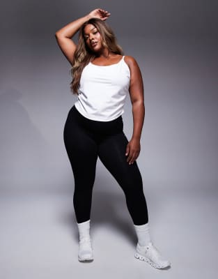 4505 Curve Soft Touch Cami Top With Ruched Sides And Shelf Bra