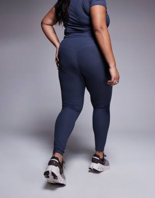 4505 CURVE SOFT TOUCH RIB HIGH WAIST GYM LEGGING 