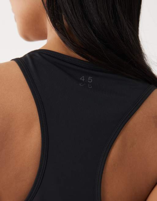 4505 - Débardeur de running en tulle de nylon haute performance à séchage rapide - Noir , 2 de 4