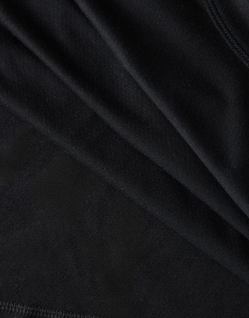 4505 - Débardeur de sport court en tulle à séchage rapide - Noir, 4 de 5