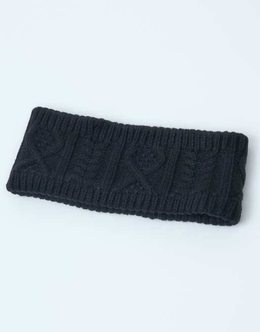 4505 diadema de punto de ochos para esquí en negro, 5 de 5