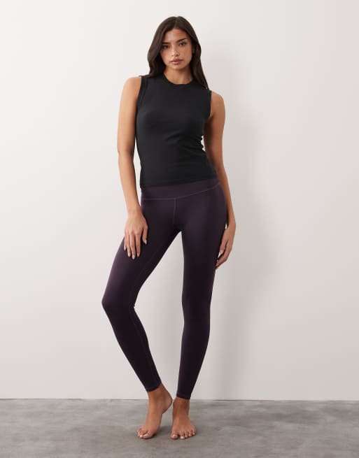 4505 fitted cotton everyday tank with quick dry finish in black, 2 of 4