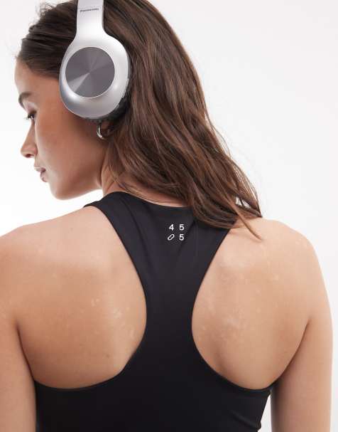 4505 – Fuller Bust – Active – Push-up-Sport-BH in Schwarz mit mittlerer Stützfunktion - view 1