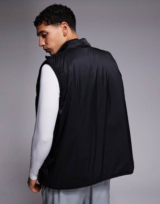 4505 - Gilet thermique de running sans manches avec poches zippées et détails réfléchissants - Noir, 3 de 5