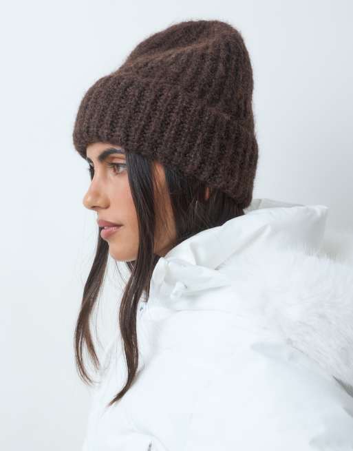 4505 Gorro de punto de esquí en chocolate, 4 de 5