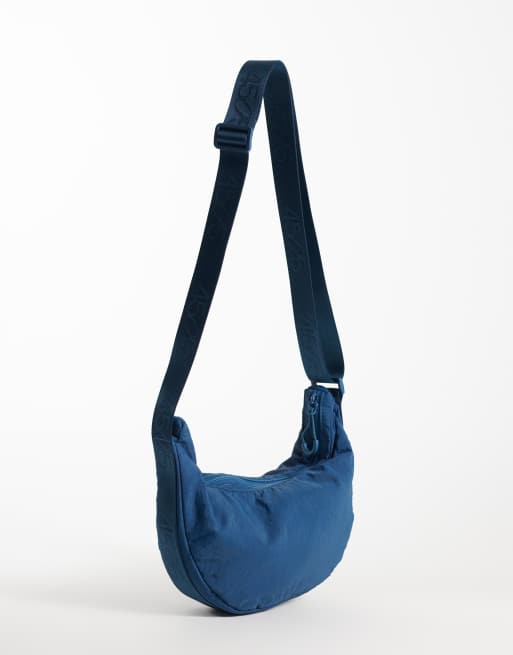 4505 Gym-Crossbody-Slingbag mit Utility-Netztasche in Dunkelblau, 4 von 4