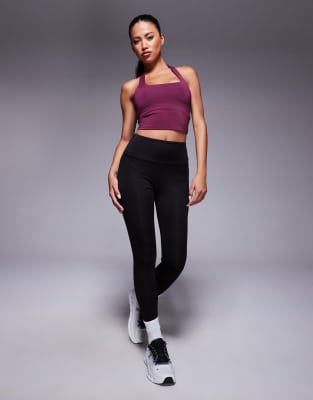 4505 Halter Neck Performance Top With Inner Bra