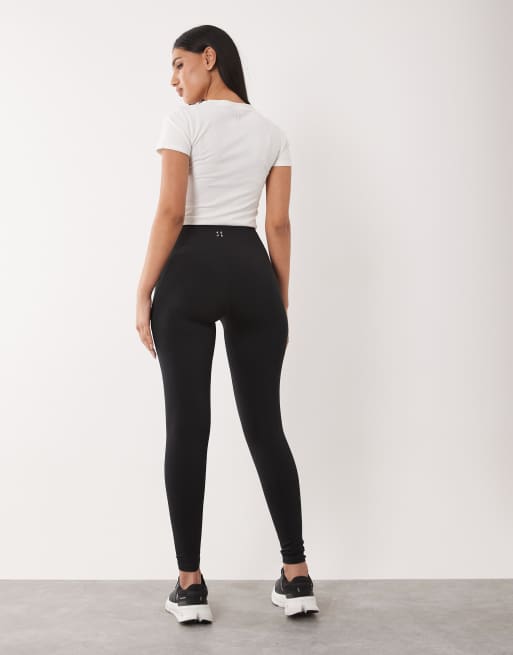 4505 Hourglass – Active – Czarne modelujące legginsy sportowe z wysokim stanem, 3 z 5