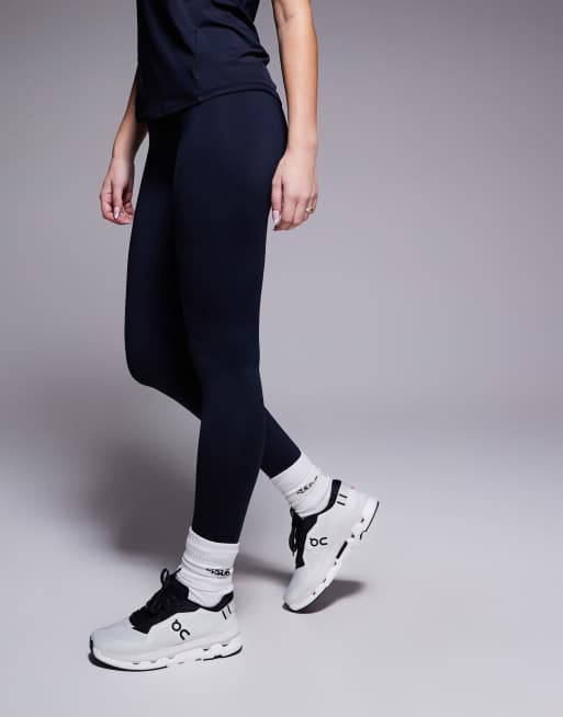 4505 Hourglass – Icon Active – Marinblå gymleggings med formande design baktill, hög midja och innerficka, 5 av 5