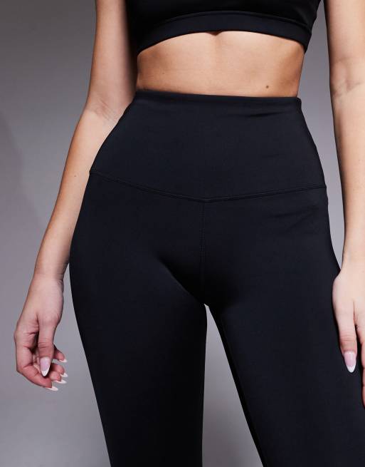 4505 Hourglass - Icon Active - Sorte træningsleggings med høj talje, inderlomme og formende effekt bagpå, 2 af 5