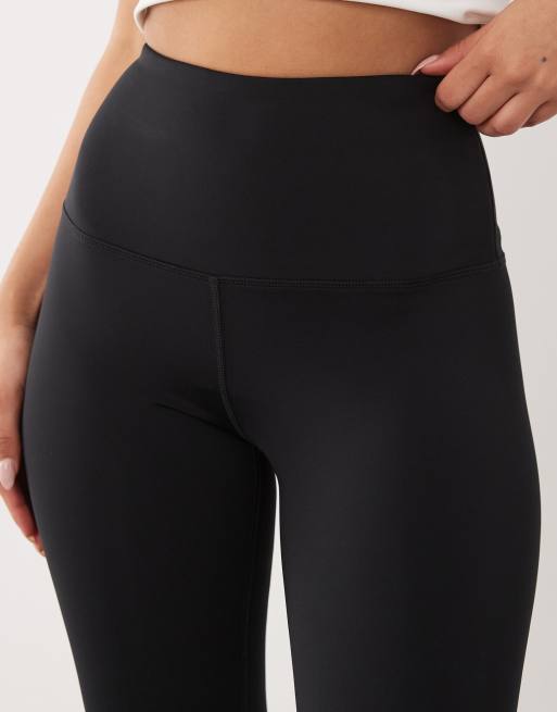 4505 Hourglass - Icon Active - Sorte træningsleggings med høj talje, inderlomme og formende effekt bagpå, 5 af 5