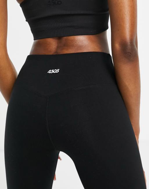 4505 - Hourglass - Icon - Katoenen leggingshort van 20cm in zwart , 3 van 4