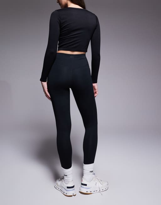 4505 Hourglass - Icon - Legging de yoga doux au toucher à taille croisée - Noir, 3 de 5