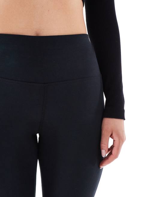 4505 Hourglass - Icon - Sorte bløde smalle yoga-leggings med svaj, 5 af 5