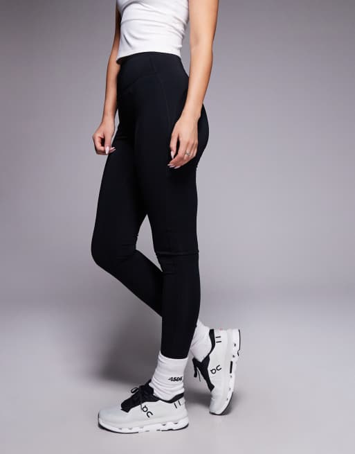 4505 Hourglass seamless sculpting high waist gym leggings in black, 4 of 5