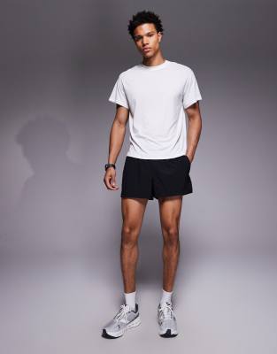 4505 Icon 3 Inch Quick Dry Running Shorts With Back Phone Pocket 2 Pack In Multi