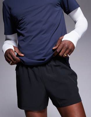 4505 Icon 3 Inch Quick Dry Running Shorts With Back Phone Pocket 2 Pack In Multi