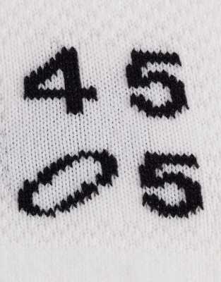 4505 Icon 3 Pack Quick Dry Cotton Sport Crew Socks In White