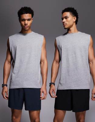 4505 Icon 5 Inch Quick Dry Training Shorts With Zip Pockets 2 Pack In Multi