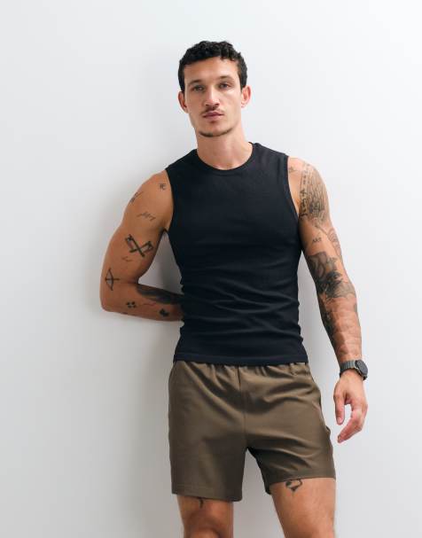 4505 Icon 5 inch quick dry training shorts with zip pockets in caper - view 1