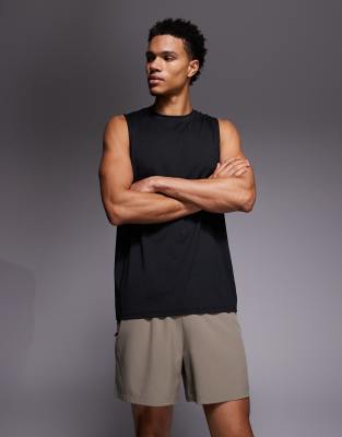 4505 Icon 5-inch Quick Dry Training Shorts With Zip Pockets In Neutral