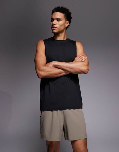 4505 Icon 5-inch quick dry training shorts with zip pockets in graphite - view 1