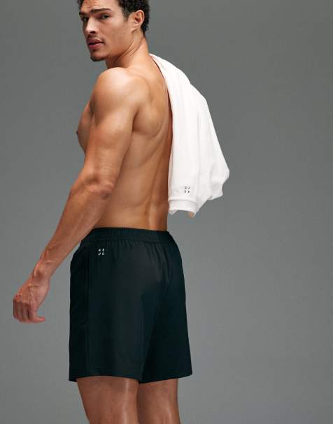 4505 – Icon 5 – Schnelltrocknende Trainingsshorts in Schwarz mit Reißverschlusstaschen - view 1