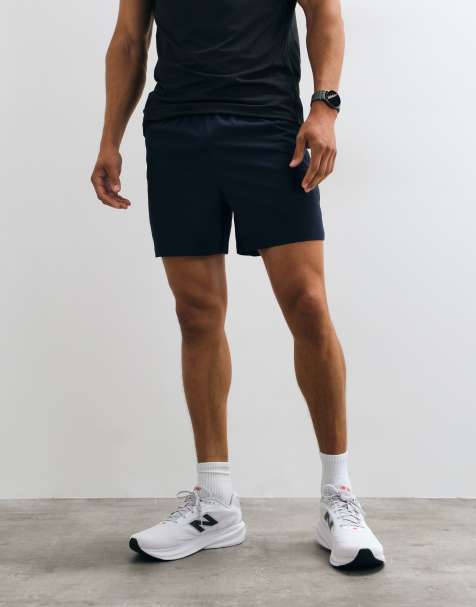 4505 Icon 5-Zoll-Quick-Dry-Trainingsshorts mit Reißverschlusstaschen in Marineblau - view 1