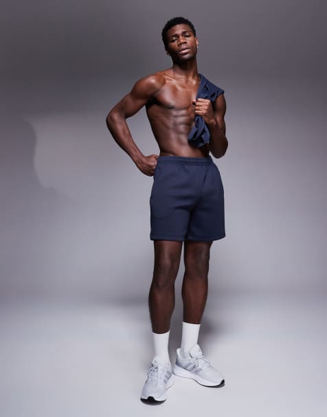 4505 Icon 7 inch quick dry performance sweat shorts in midnight navy - view 1