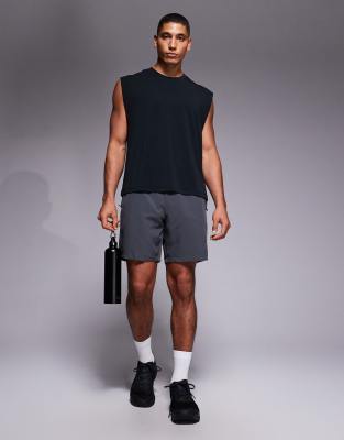 4505 Icon 7 Inch Quick Dry Training Shorts With Zip Pockets 2 Pack In Multi