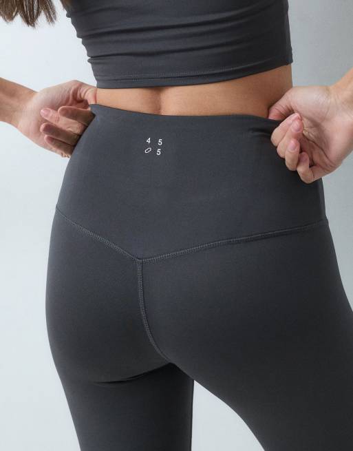 4505 Icon active bum sculpt high waist gym legging with inner pocket in charcoal, 4 of 5