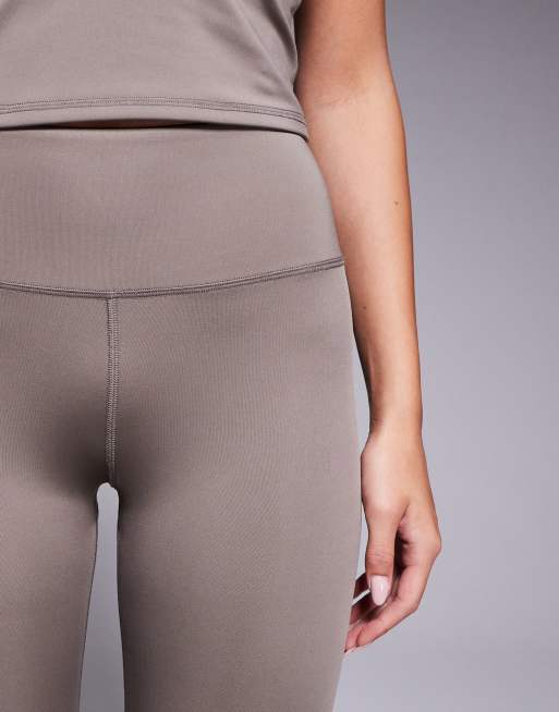 4505 Icon active bum sculpt high waist gym legging with inner pocket in morel, 3 of 5