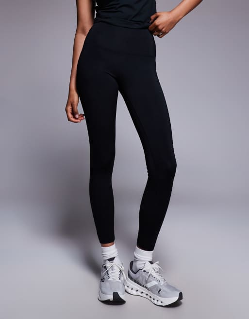 4505 Icon active bum sculpt high waist gym leggings with inner pocket in black, 2 of 5