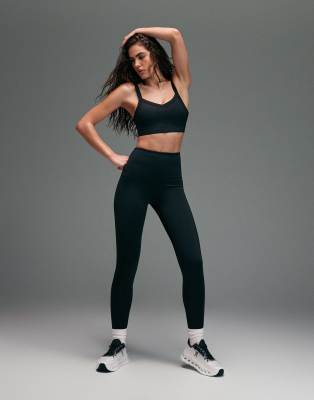 4505 Icon Active Bum Sculpt High Waist Gym Leggings With Inner Pocket In Black
