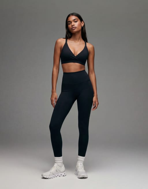 4505 Icon active bum sculpt high waist gym leggings with inner pocket in black, 10 of 11