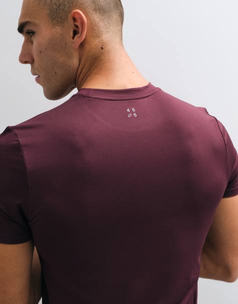 4505 Icon Active Quick Dry Muskelshirt als Base Layer in Burgunderrot - view 1
