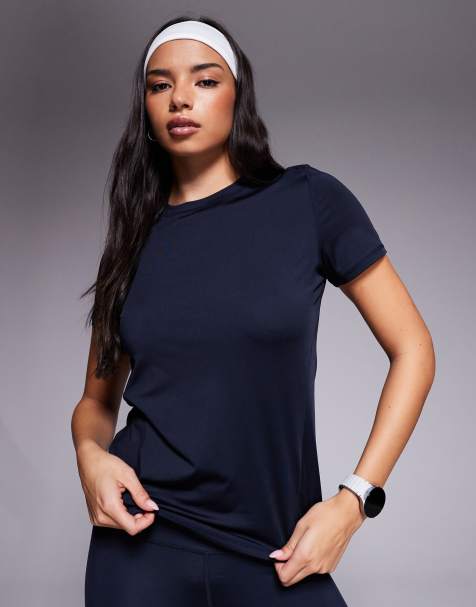 4505 Icon active quick dry performance t-shirt in navy - view 1