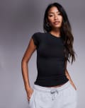 [ASOS] 4505 Icon active quick dry slim fit t-shirt in black 18 Black