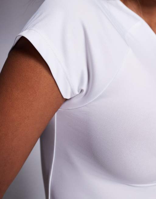 4505 Icon active quick dry slim fit t-shirt in white